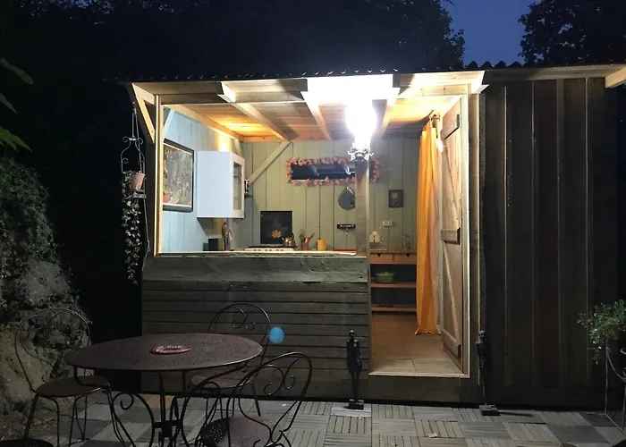 Le Petit Refuge Du Val D'emeraude 럭셔리텐트